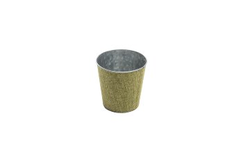 zinc/jute pot