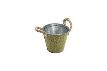 zinc/jute pot