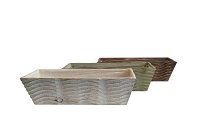 wooden planter box