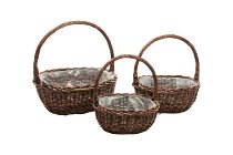 willow planter w handle