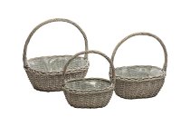 willow planter w handle