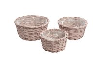 split willow planter basket