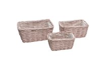 split willow planter basket