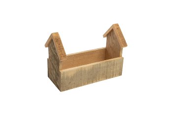 wooden planter