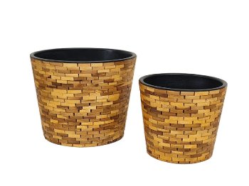 wooden piece bucket