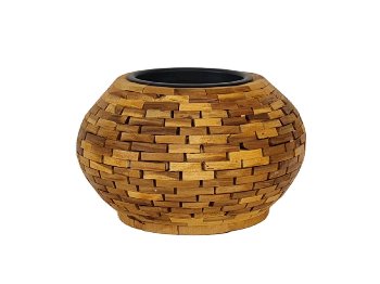 wooden piece bucket