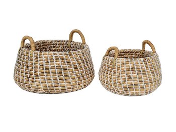 waterhyacinth basket w handle