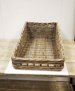 rattan display basket