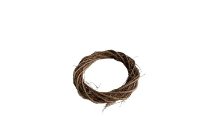 elm twig wreath, thin