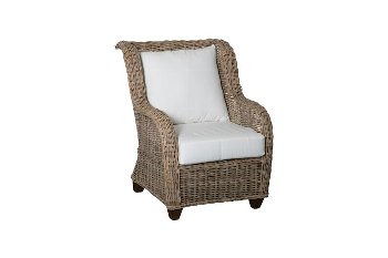 rattan armchair w chushion