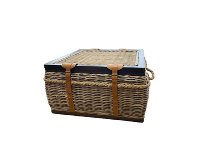 kubu rattan table, square