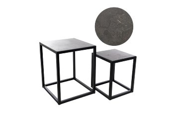 metal/stone-side tables