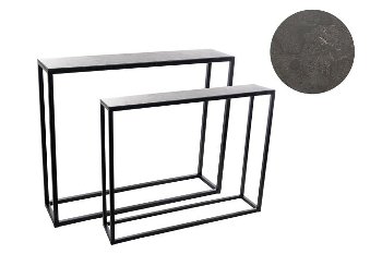 metal/stone-side tables