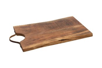 acacia tray w/live edge