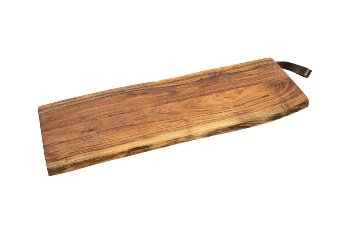 acacia tray w/ live edge