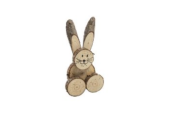 wooden rabbit