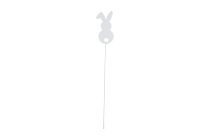 metal rabbit on stick