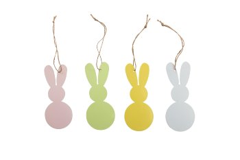 metal rabbit-hanger, assorted