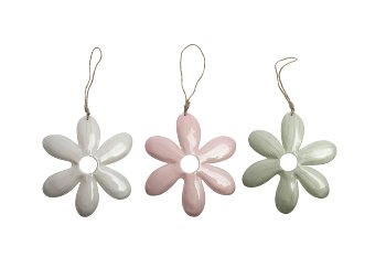 wooden flower for hanging