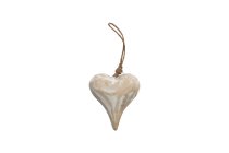 mangowood heart-hanger