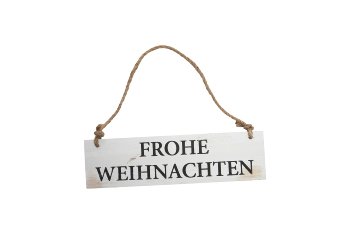 Holz-Schild zum Hängen