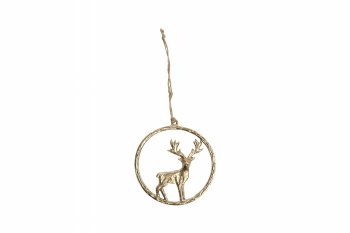 aluminium deer in ring