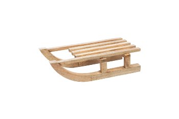 mango wood sleigh