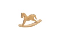 mango wood rocking horse