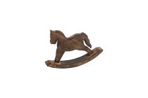 mango wood rocking horse