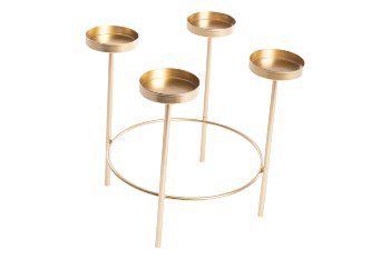 metal candleholder-ring, high