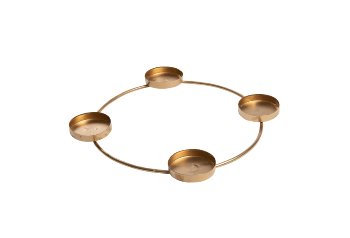 metal candleholder-ring