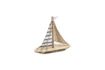 wood/fabric sailing boat