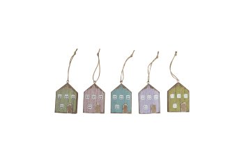 wooden house hanger