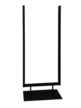 metal stand on metal plate