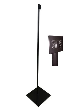 metal lamp-stand