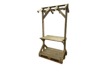 wooden stand